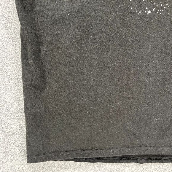 Fifth Sun Star Wars T-Shirt Mens 2XL Black Santa Yoda Christmas‎ - Picture 6 of 14